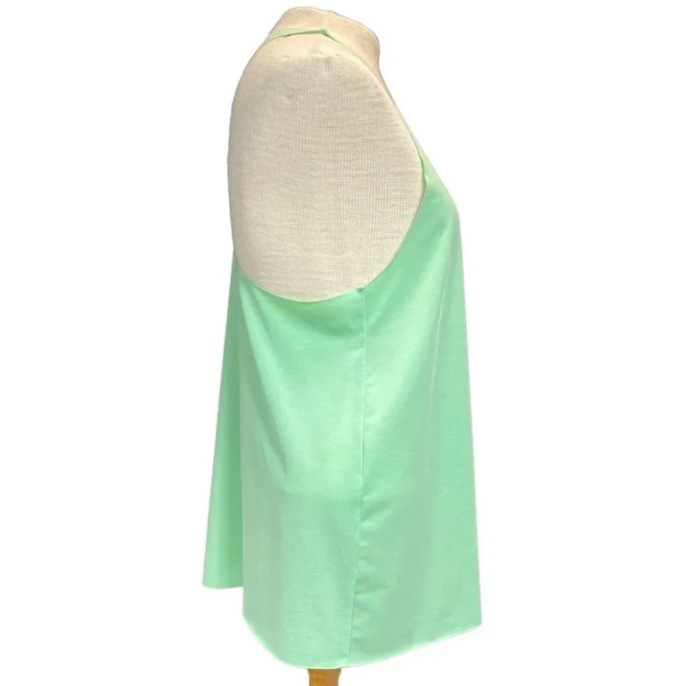 LORNA Jane ‘Easy To Wear’ Active Run Tank in Mint Sorbet Marl Size Medium